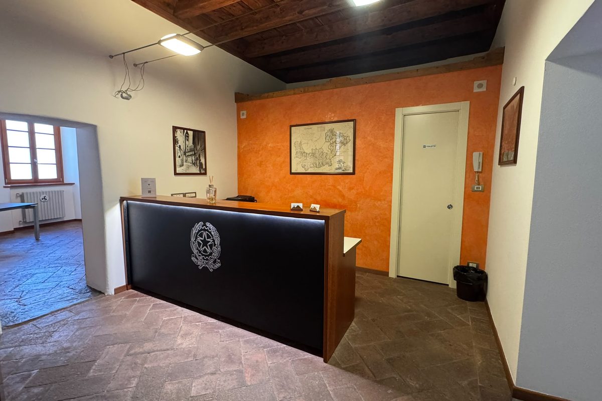 Ingresso e reception dello Studio Notarile Federica Greco a Tirano